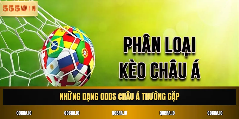 Những dạng odds châu Á thường gặp